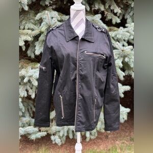 Lip service goth bondage jacket